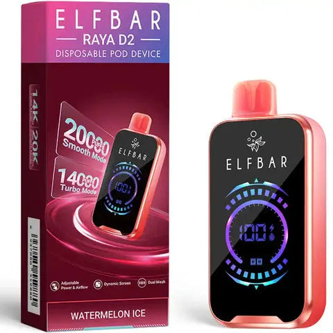 “Elf Bar Raya D2 20,000 Puffs Disposable Vape – Buy Online in India”