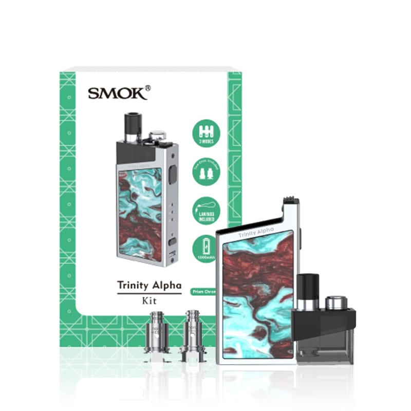 SMOK TRINITY ALPHA POD KIT 1000MAH INDIA