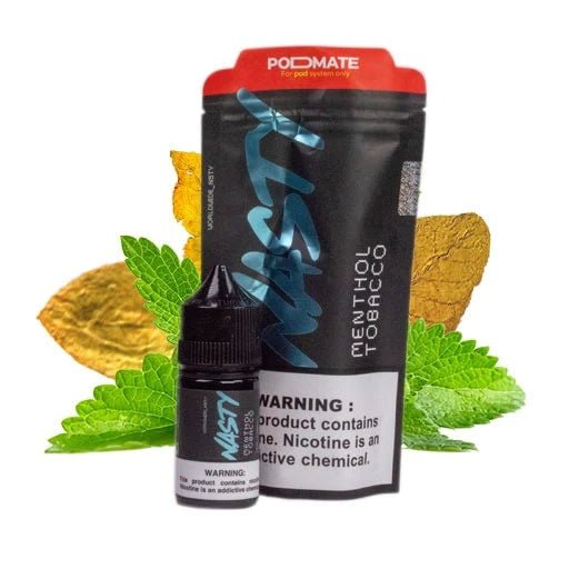 Menthol Tobacco - Nasty Podmate Salt | 30ML Vape Juice | 35MG,50MG vape billiorsonn Menthol Tobacco - Nasty Podmate Salt | 30ML Vape Juice | 35MG,50MG vape billiorsonn