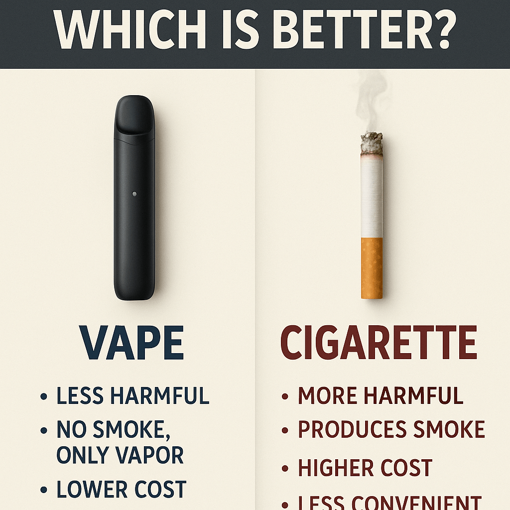 Vape vs Cigarette: Which Is Better - vape billiorsonn
