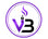 VB monogram logo for Vapebilliorsonn.com with purple vape smoke icon on white background minimalist premium vape brand design
