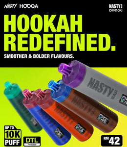 Nasty Hooqa 10000 Rechargeable Disposable Vape India