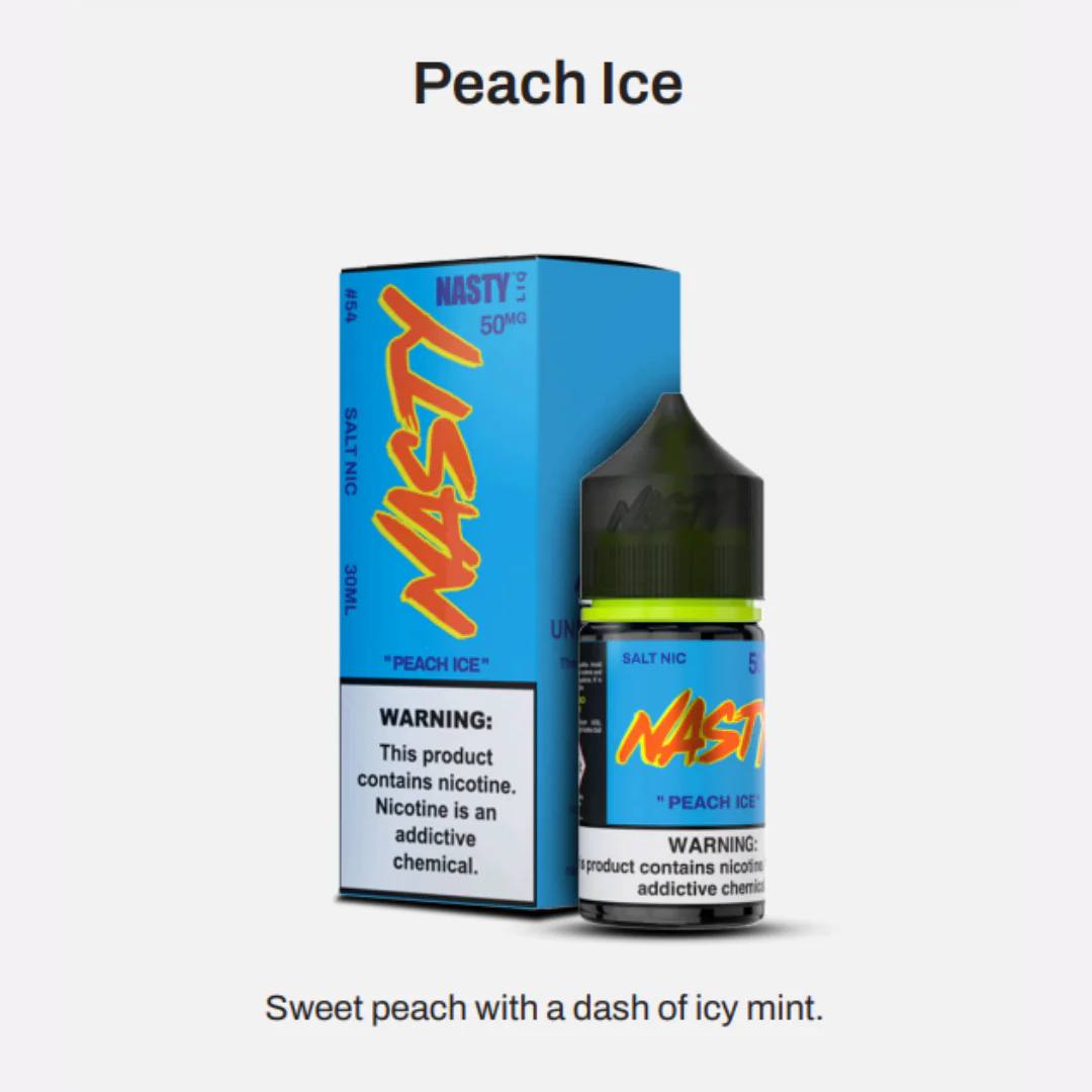 NASTY LIQ – Peach ice