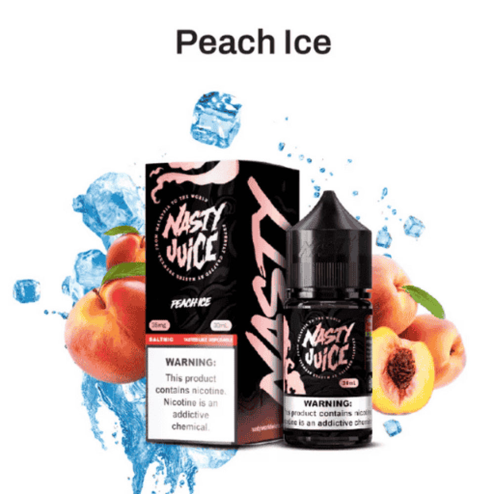 Nasty Peach Ice 35mg 50mg Nic Salt