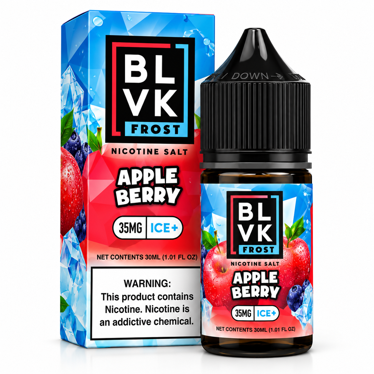BLVK Apple Berry Ice Nic Salt