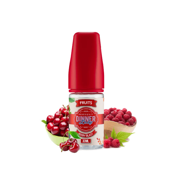 Dinner Lady Berry Blast Nic Salt 30ML 50mg mixed berry vape juice for pod system