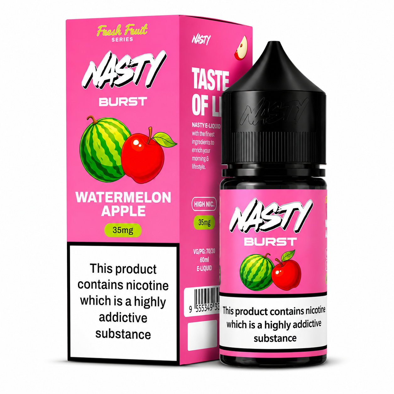 Nasty Burst Watermelon Apple Nic Salt 30ML 35mg 50mg