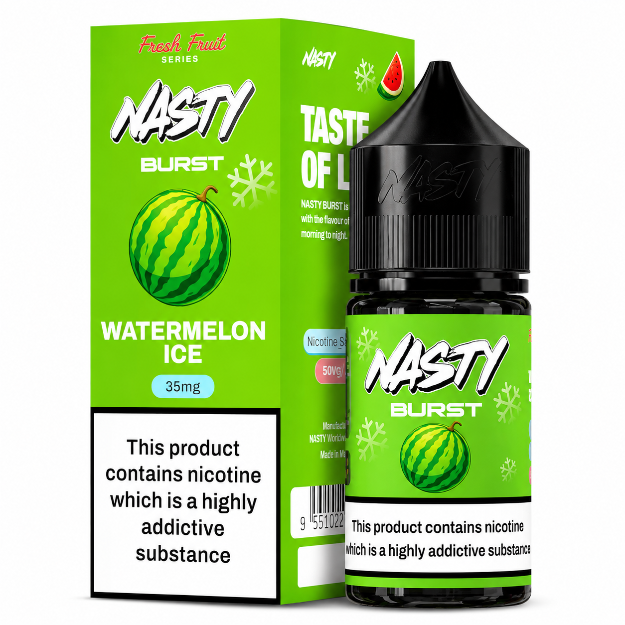 Nasty Burst Watermelon Ice Nic Salt 30ML 35mg 50mg