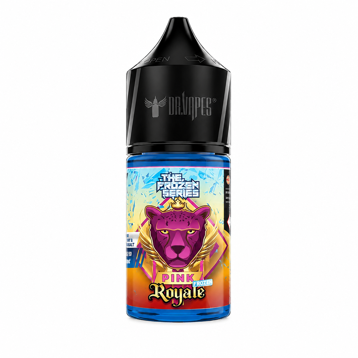 Dr Vapes Pink Frozen Remix Icy Sour Candy Blackcurrant Nic Salt 30ML 30mg 50mg Made in UK
