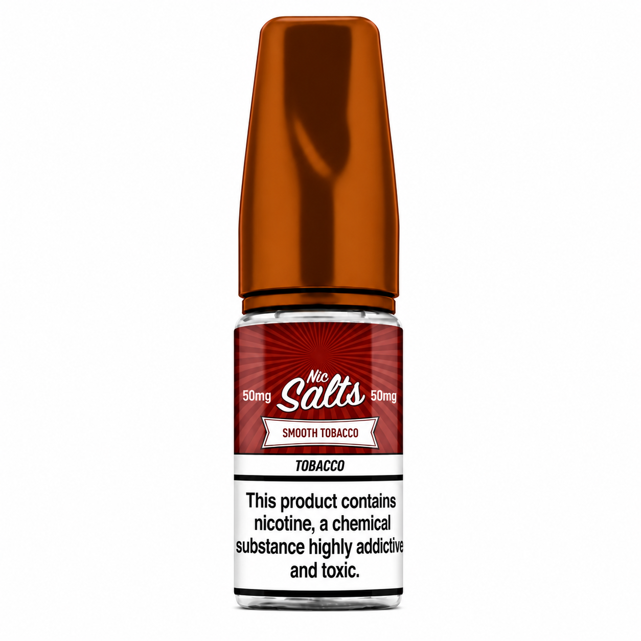 Dinner Lady Original Tobacco Nic Salt 30ML 50mg tobacco vape juice for pod system