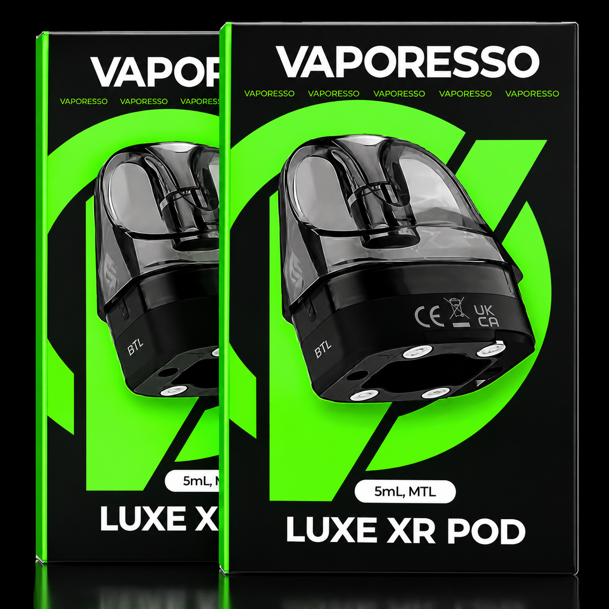 Vaporesso LUXE XR Replacement Pod 5ML | GTX Coil Compatible | 2PCS