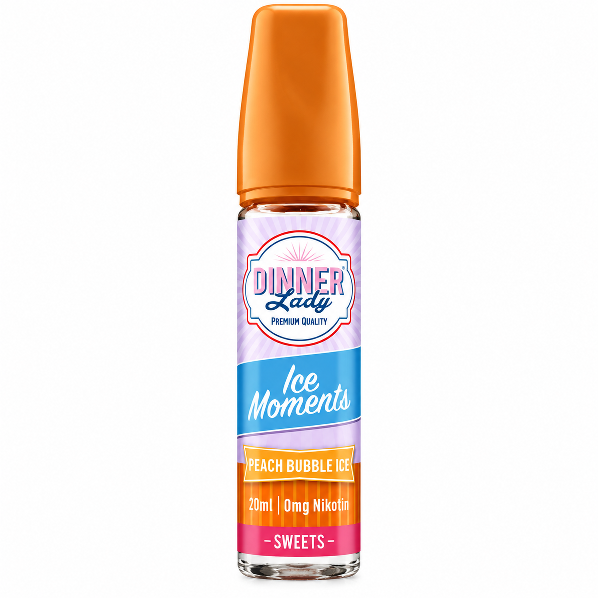 Dinner Lady Peach Bubble 6mg E-Liquid