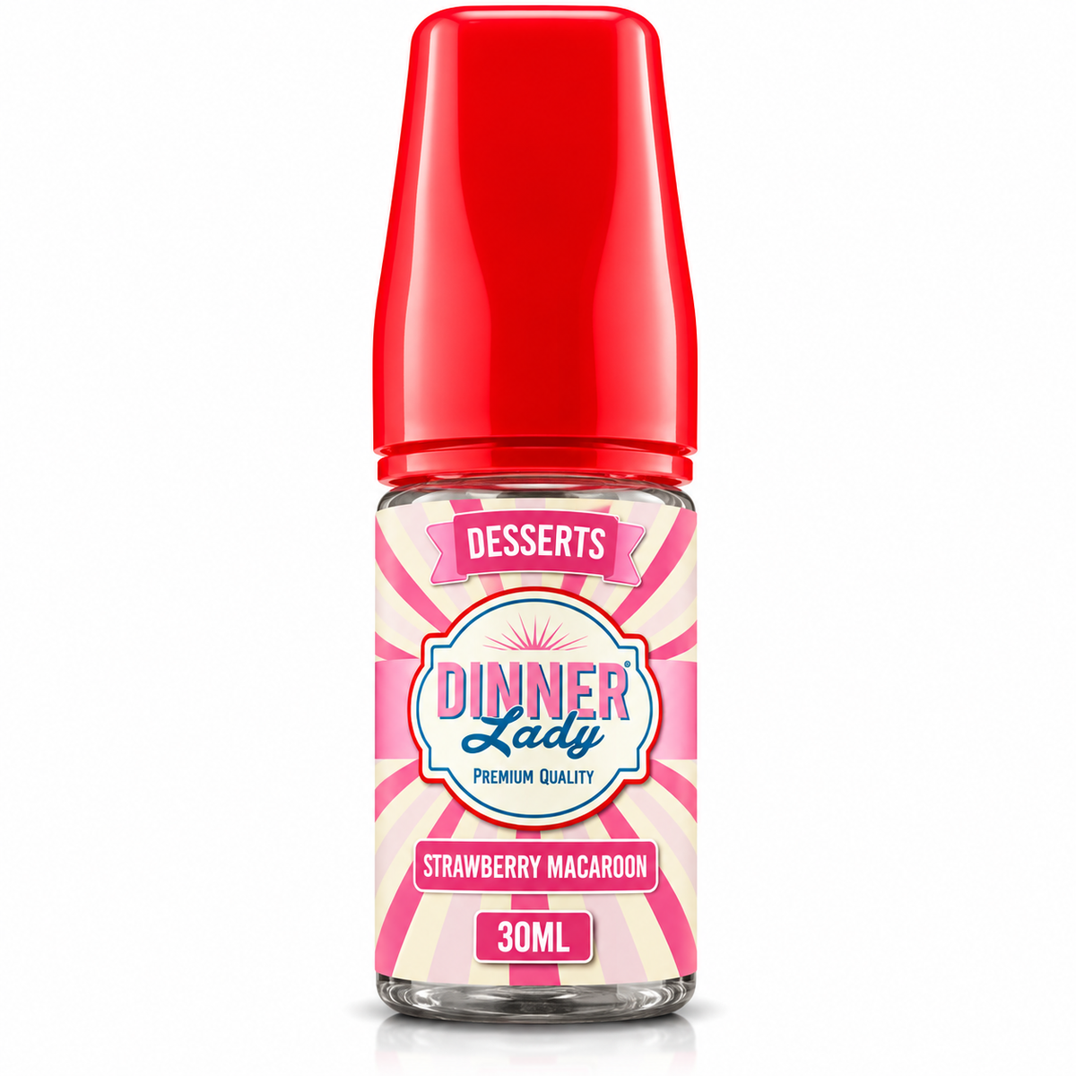 Dinner Lady Strawberry Macaroon Nic Salt 30ML 30mg 50mg