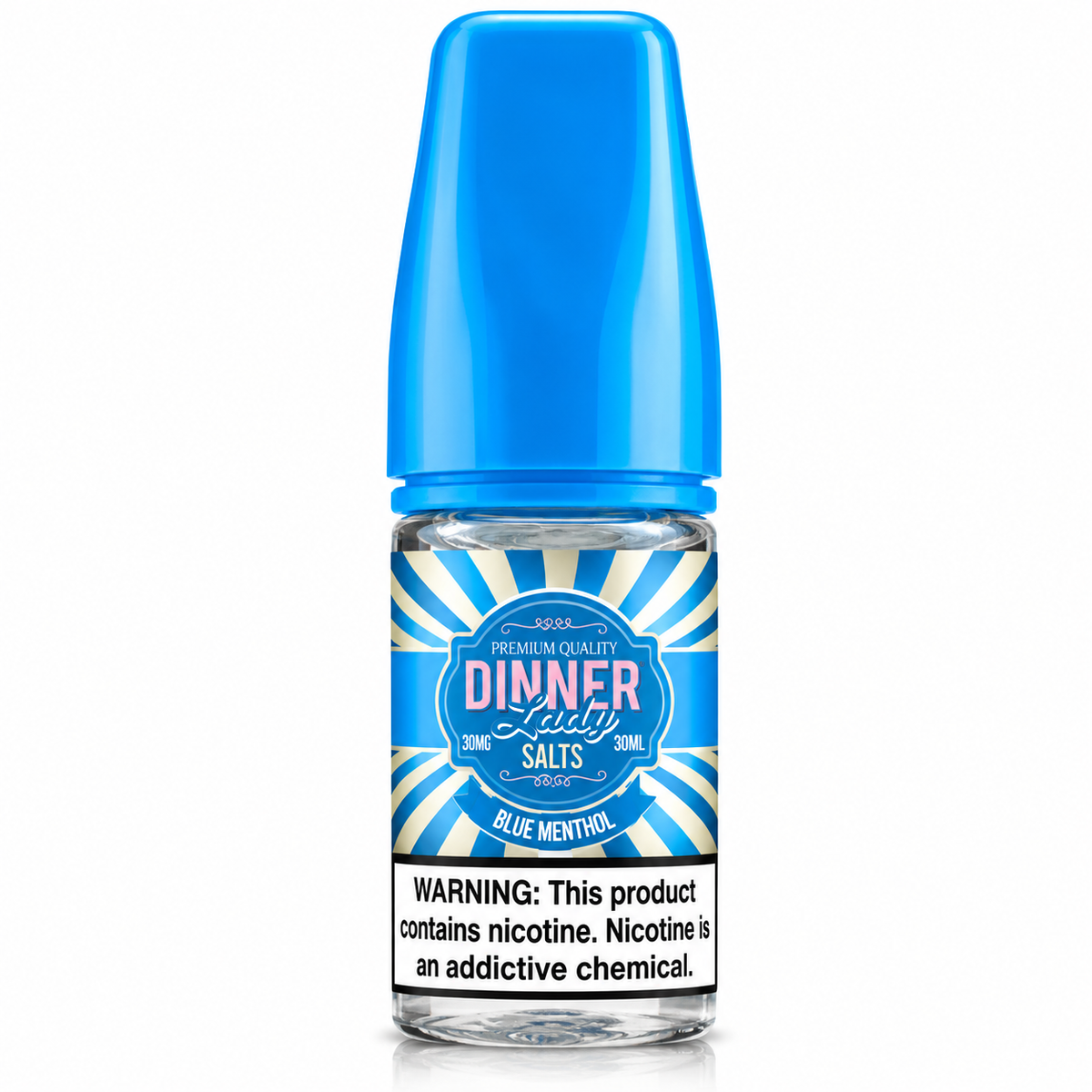 Dinner Lady Blue Menthol Nic Salt 30ML 30mg 50mg
