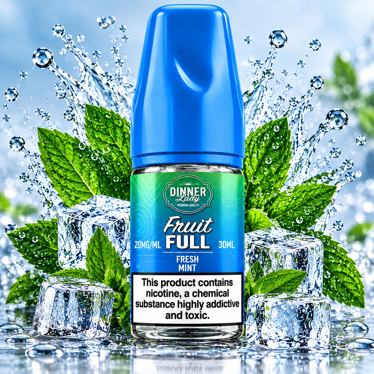 Dinner Lady Fresh Mint Nic Salt 30ML 30mg 50mg