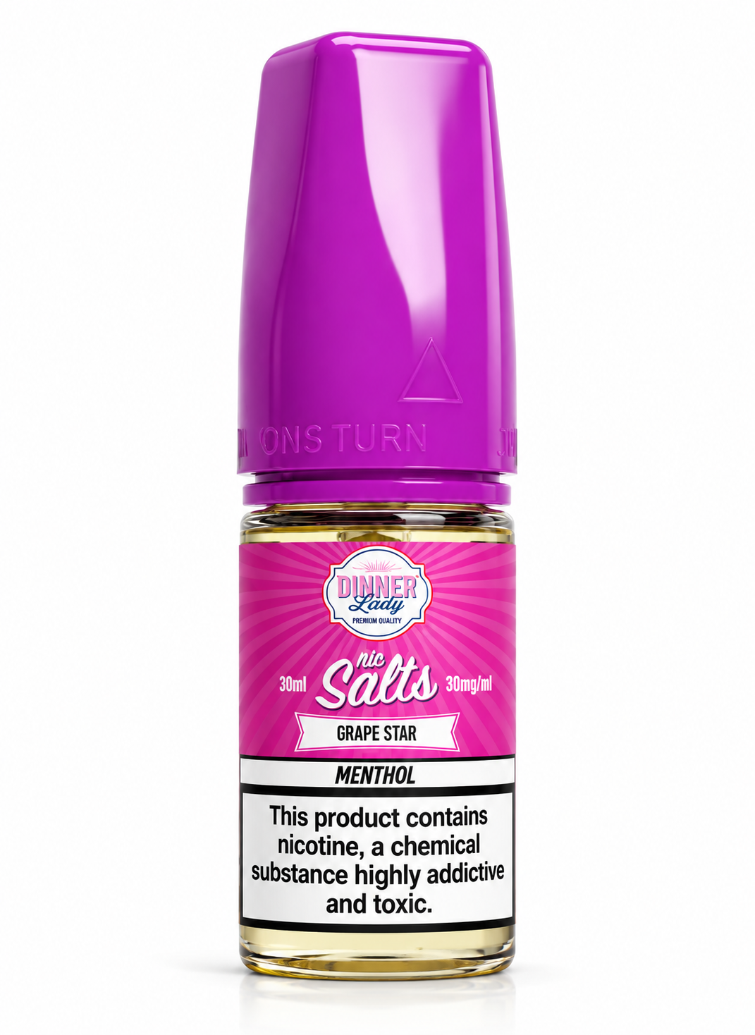 Dinner Lady Grape Star Nic Salt 30ML 30mg 50mg