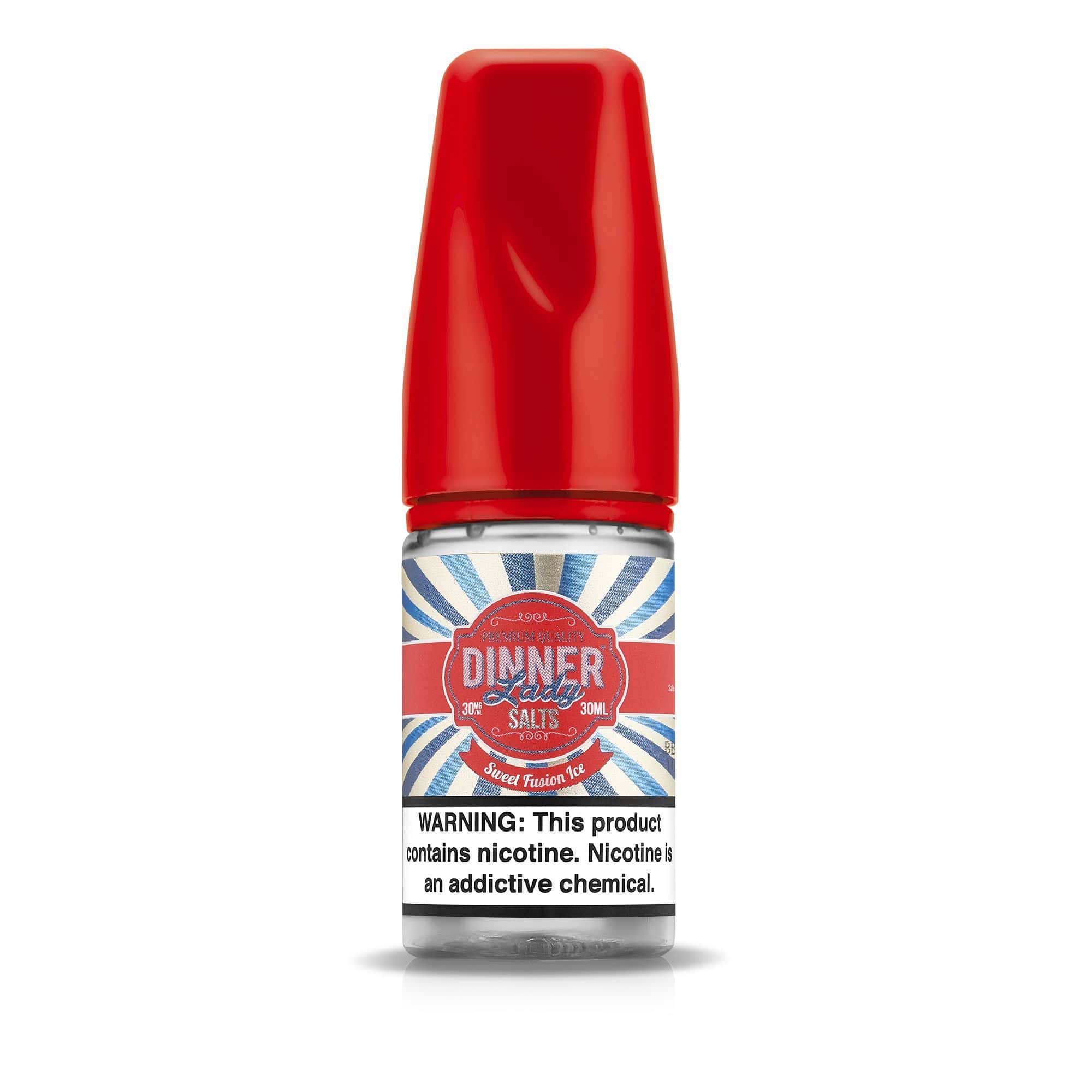 Dinner Lady Sweet Fusion Ice Nic Salt 30ML 50mg fruity ice vape juice for pod system