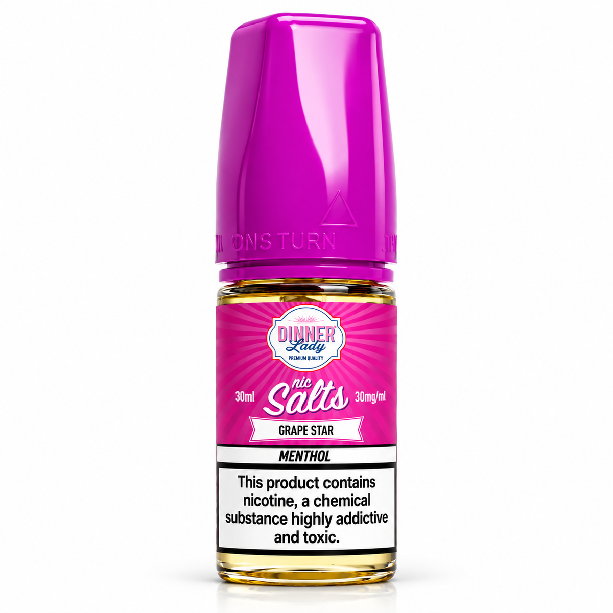 Dinner Lady Grape Star Nic Salt 30ML 30mg 50mg