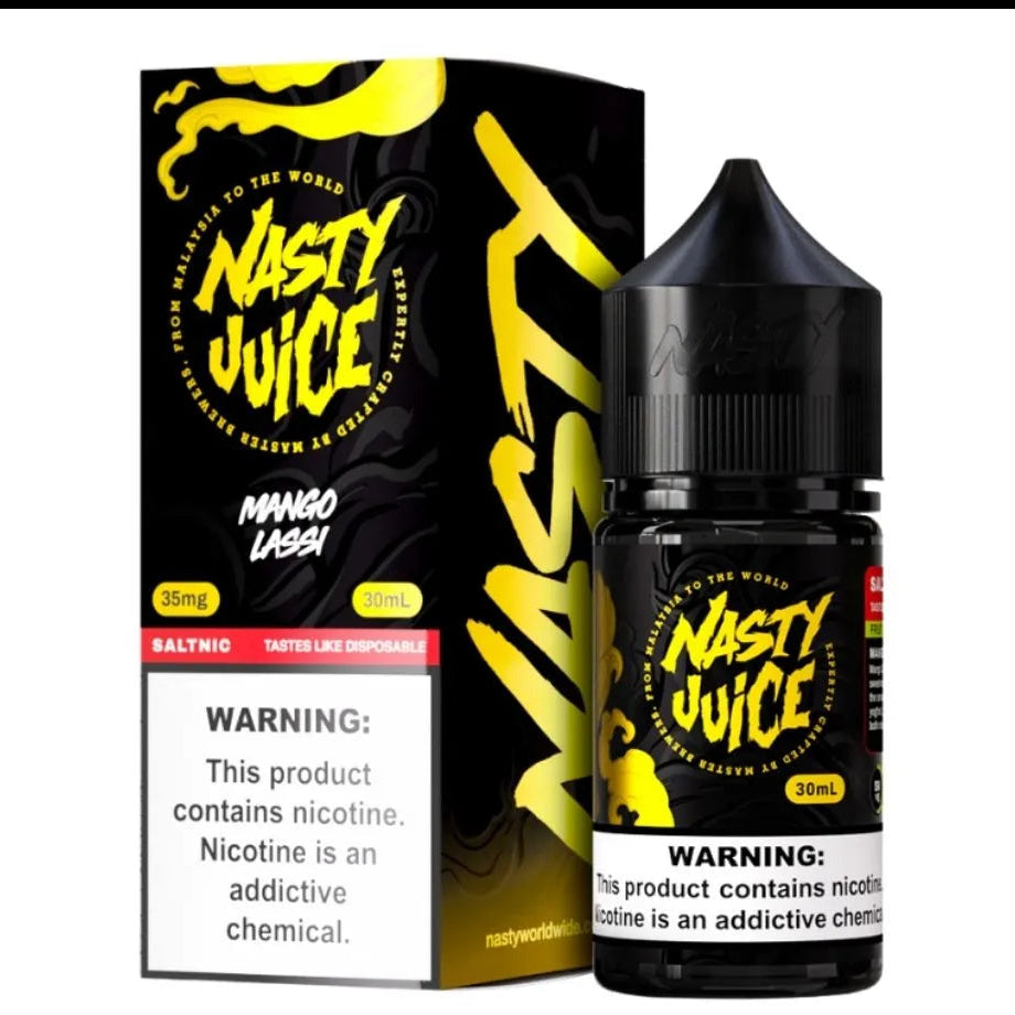 Nasty Juice Mango Lassi Nic Salt 30ML 35mg 50mg premium vape juice for refillable pod systems