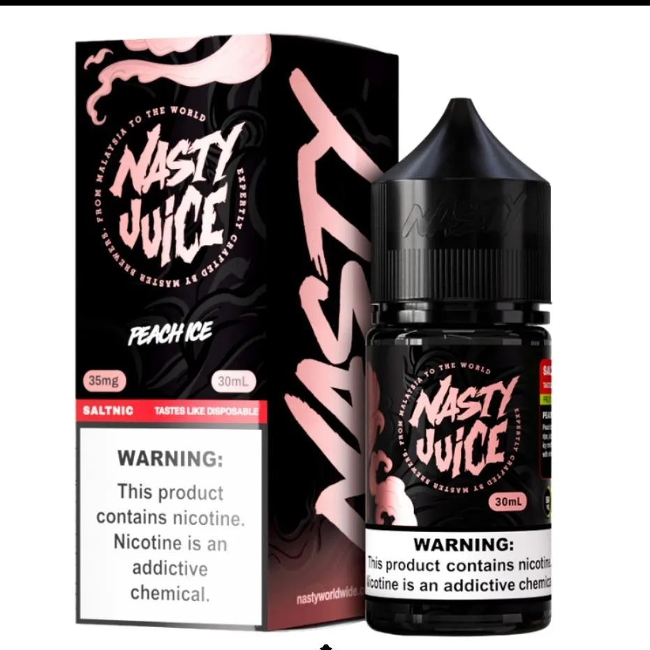 Nasty Peach Ice 35mg 50mg Nic Salt