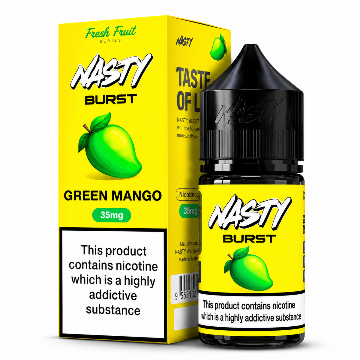 Nasty Burst Green Mango Nic Salt