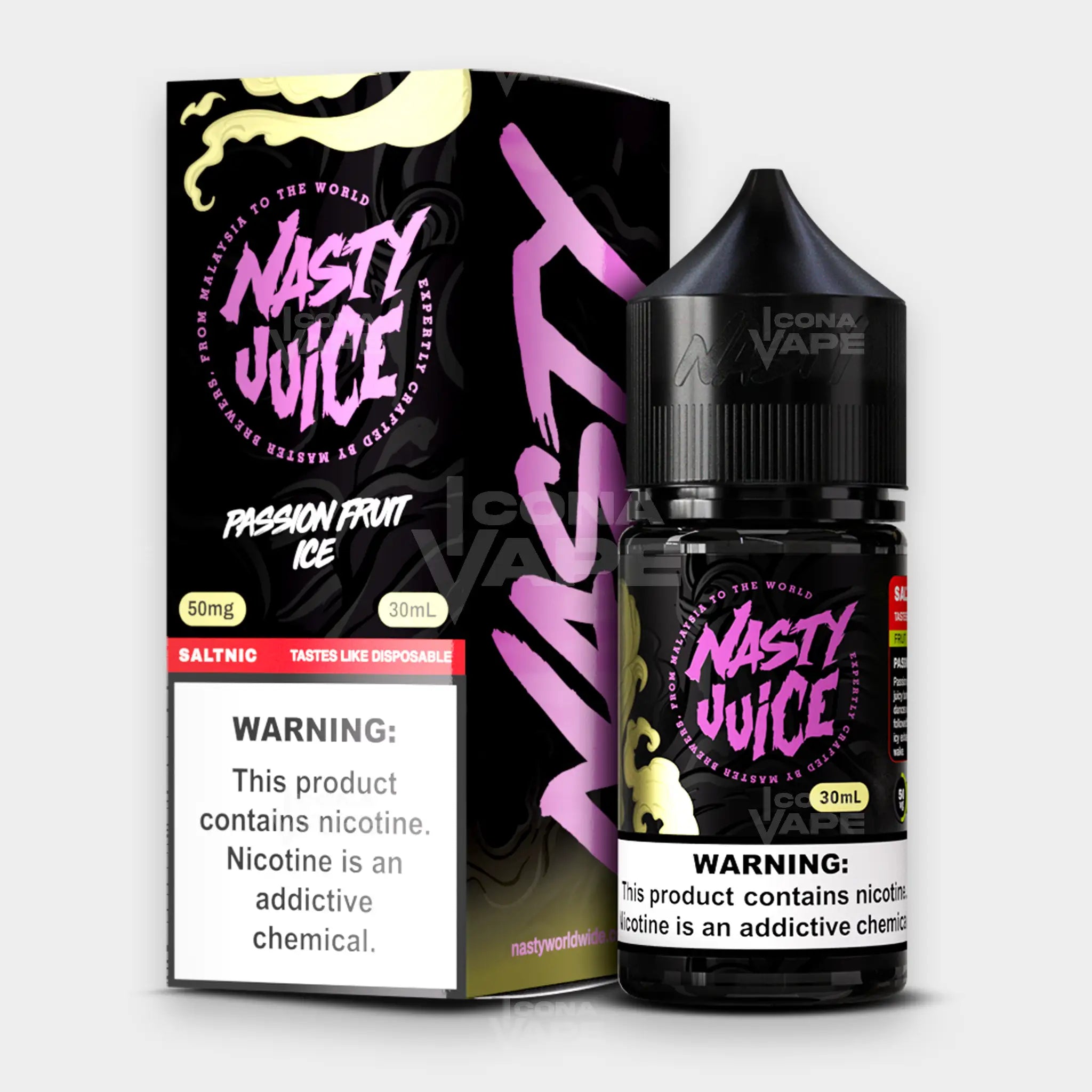 Nasty Passion Fruit Ice nic salt vape juice 35mg 50mg
