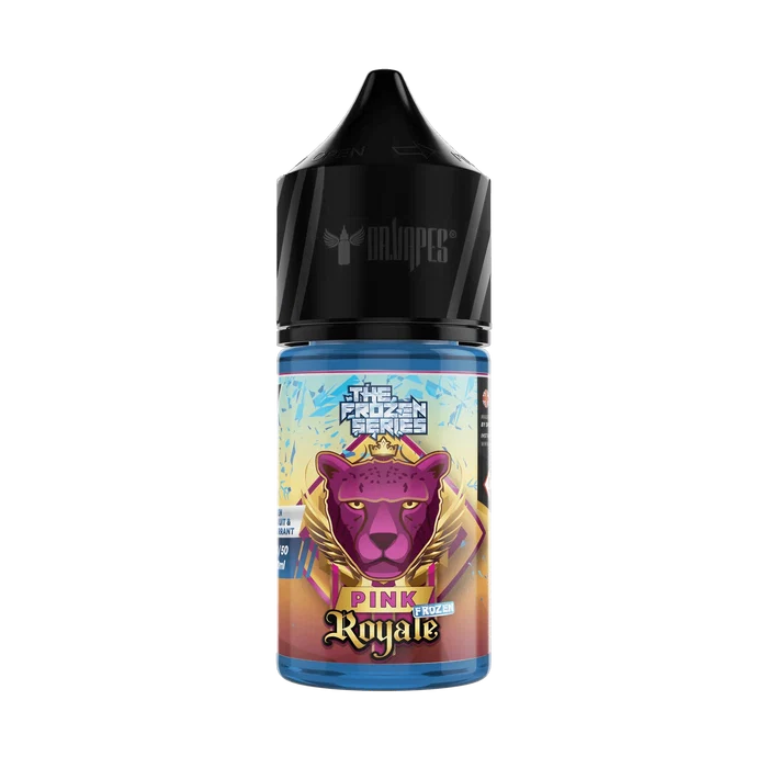Dr Vapes Pink Frozen Remix Icy Sour Candy Blackcurrant Nic Salt 30ML 30mg 50mg Made in UK