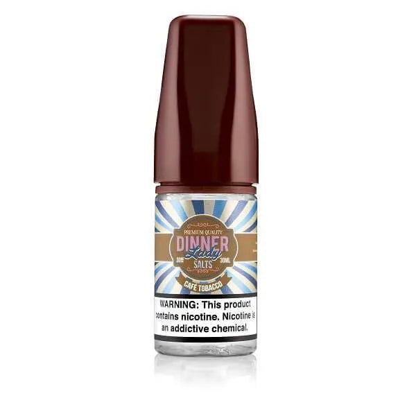 Cafe Tobacco Core Salt 30ML 30MG 50MG Dinner Lady coffee tobacco vape juice bottle