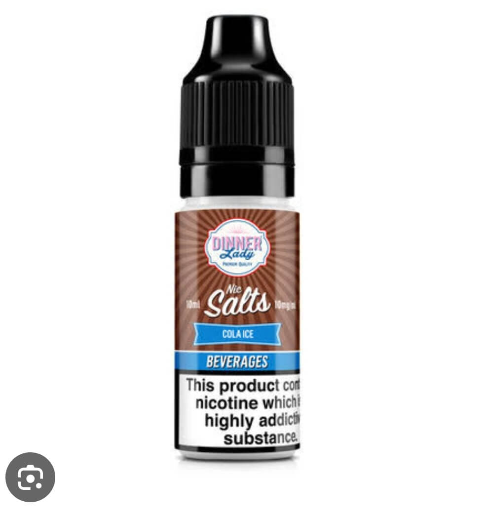 Ice Cola Core Salt 30ML 50MG by Dinner Lady cola menthol vape juice bottle