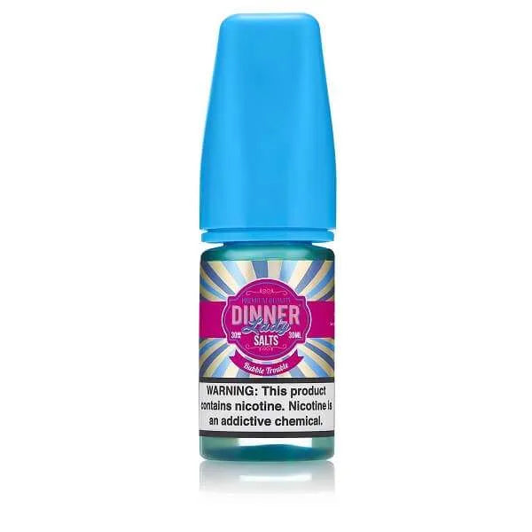 Bubblegum Ice Core Salt 30ML 30MG 50MG Dinner Lady bubblegum menthol vape juice bottle