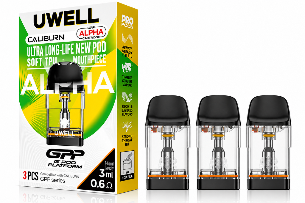 Uwell Caliburn GPP Replacement Pods 3ML | Pack of 3