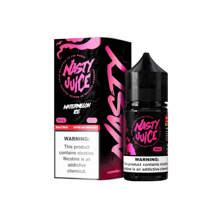 Nasty Watermelon Ice 35mg 50mg Nic Salt vape billiorsonn Nasty Watermelon Ice 35mg 50mg Nic Salt vape billiorsonn