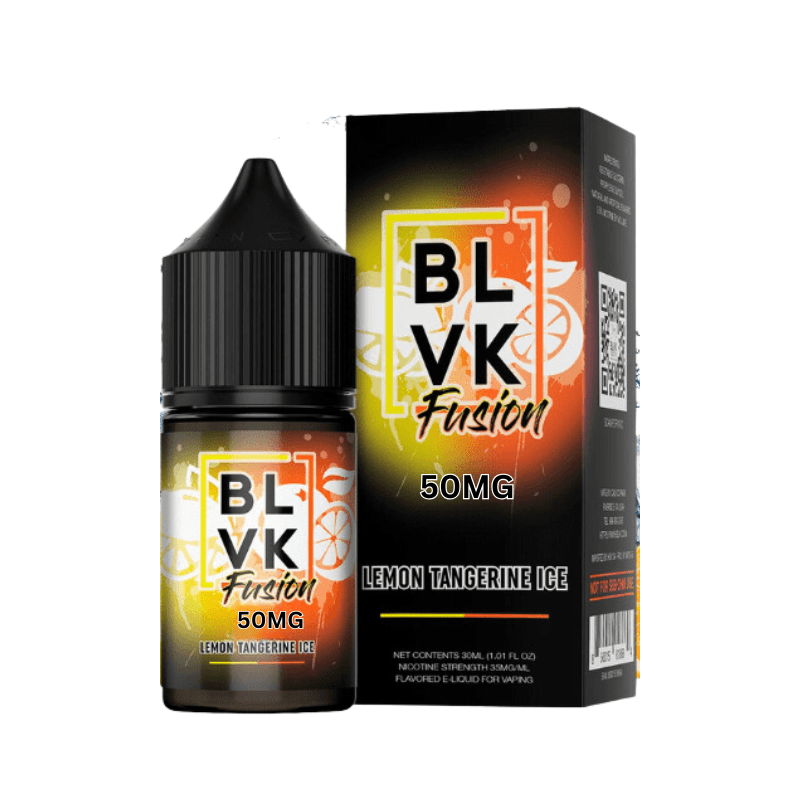 BLVK Fusion Salts Lemon Tangerine Ice 30ml (50mg) India - vape billiorsonn