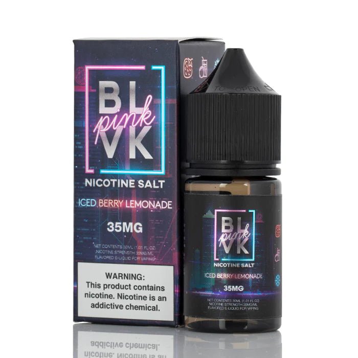 BLVK Pink Series Iced Berry Lemonade Nic Salt 30ml (50mg) India - vape billiorsonn