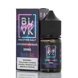ICED BERRY LEMONADE SALT - BLVK PINK SERIES - BLVK UNICORN - 30ML |50MG | VAPE BILLIORSONN