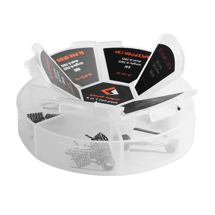 Geekvape 6‑in‑1 Coil Pack India - vape billiorsonn
