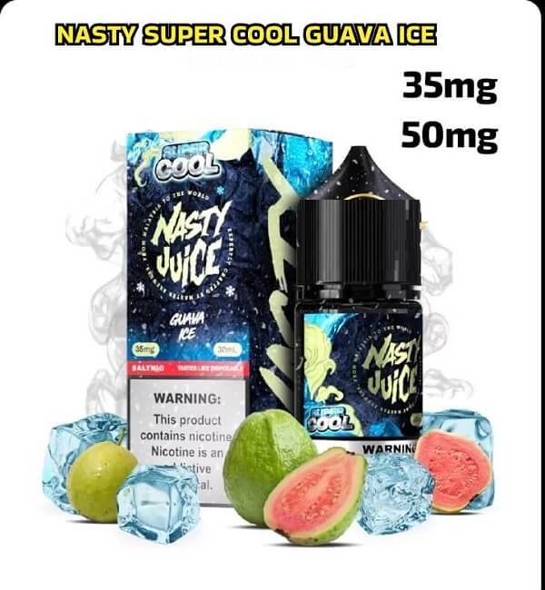 Nasty Guava Ice nic salt vape juice 35mg 50mg