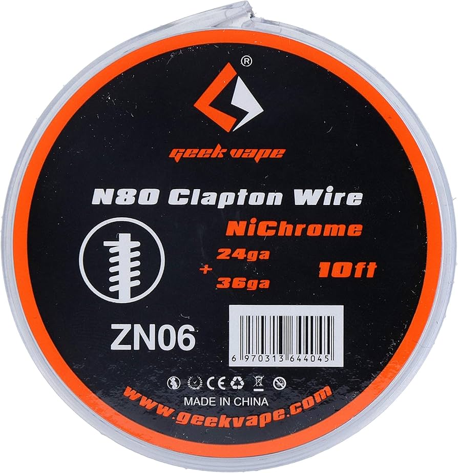 N80 Clapton Wire ZN06 for Coil Building India - vape billiorsonn