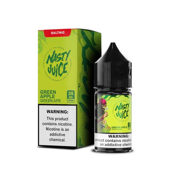 Nasty Green Apple Nic Salt 30ml (35mg/50mg) India - vape billiorsonn