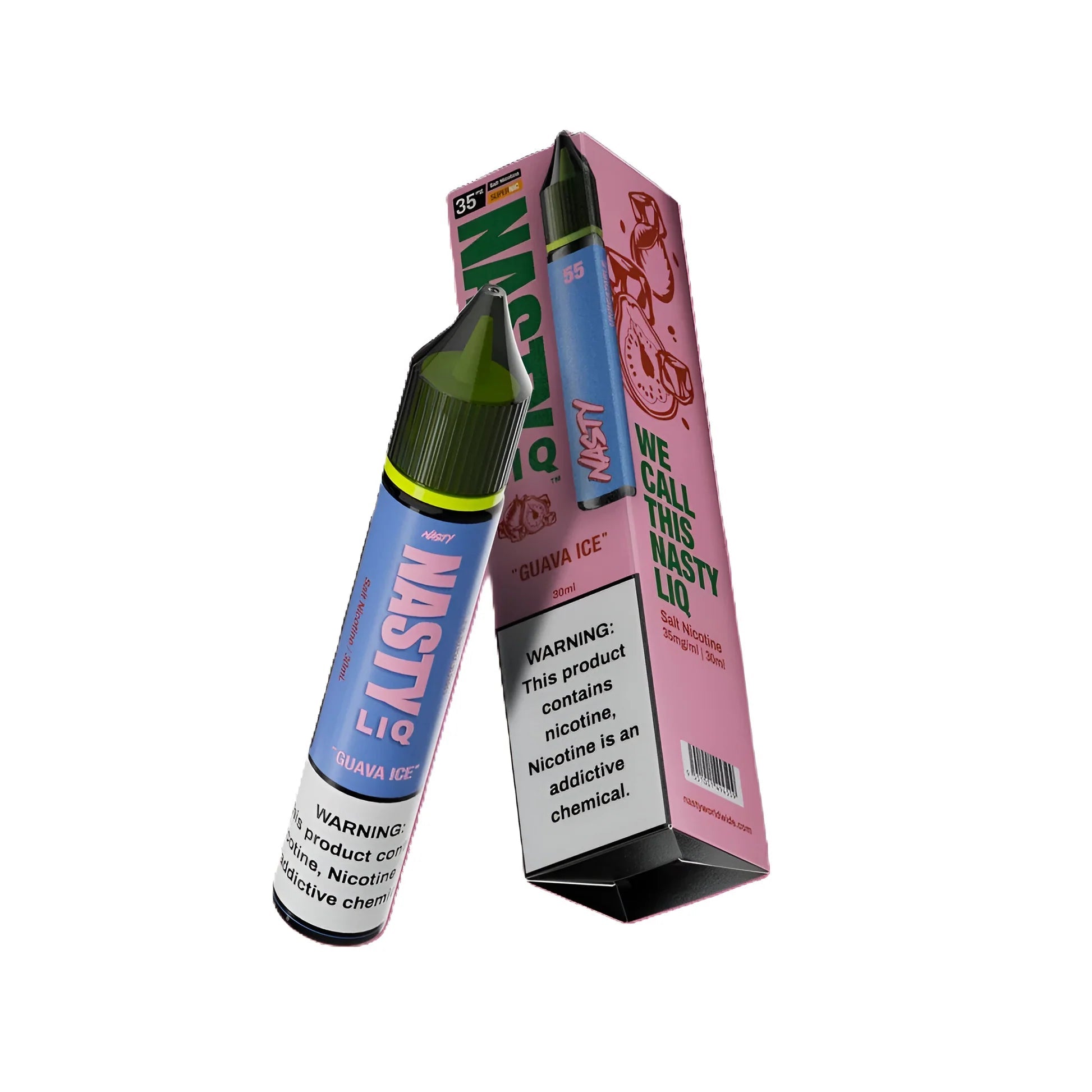 Nasty LIQ Guava Ice Nic Salt 30ml (35mg/50mg) India - vape billiorsonn
