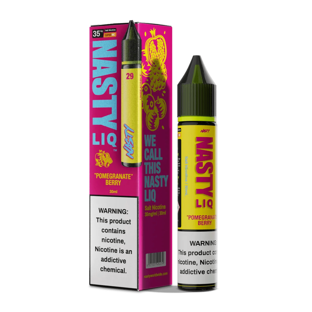 Nasty LIQ Pomegranate Berry Nic Salt 30ml (35mg/50mg) India - vape billiorsonn
