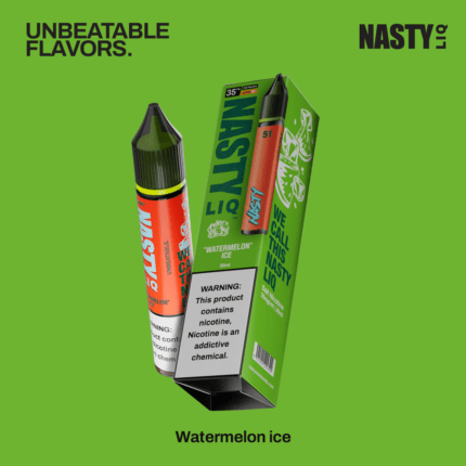 Nasty Liq Watermelon Ice Nic Salt 30ml (35mg/50mg) India - vape billiorsonn