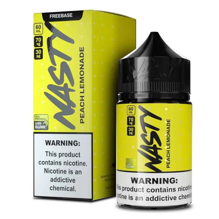 Nasty Nic Salt Peach Lemonade 30ml (35mg/50mg) India - vape billiorsonn