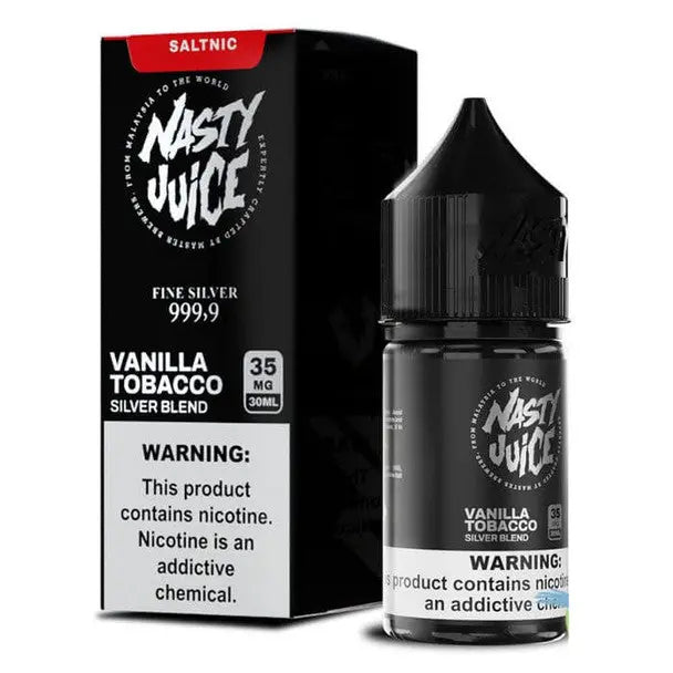 Nasty Vanilla Tobacco Nic Salt 30ml (35mg/50mg) India - vape billiorsonn
