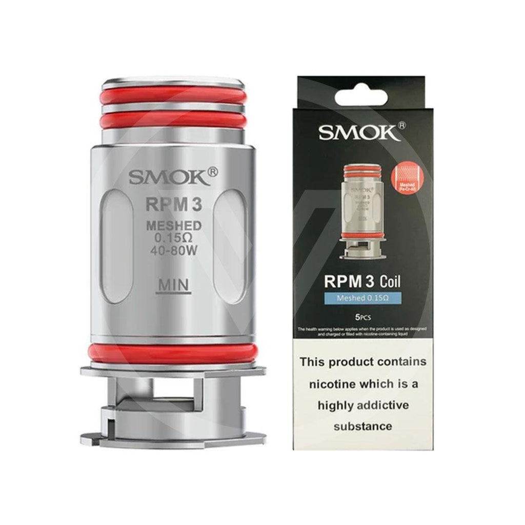 SMOK RPM Meshed Coils 0.23Ω & 0.15Ω (5 - Pack) India - vape billiorsonn