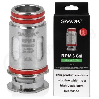 SMOK RPM Meshed Coils 0.23Ω & 0.15Ω (5 - Pack) India - vape billiorsonn