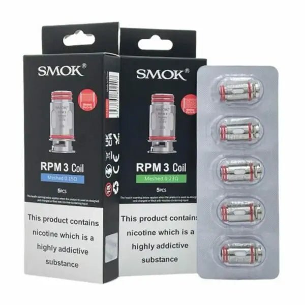 SMOK RPM Meshed Coils 0.23Ω & 0.15Ω (5 - Pack) India - vape billiorsonn