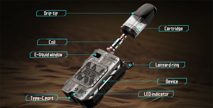 UWELL CALIBURN TENET KOKO 18W POD SYSTEM