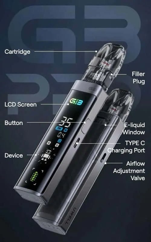 Caliburn G3 Pro pod system kit and accessories India