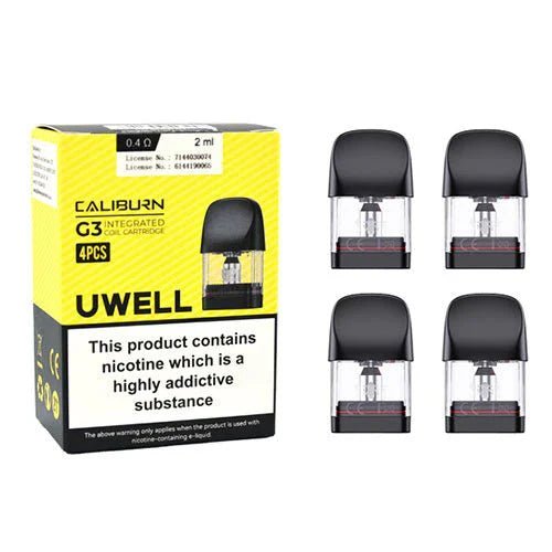 Uwell Caliburn G3 Pro Replacement Pods India - vape billiorsonn